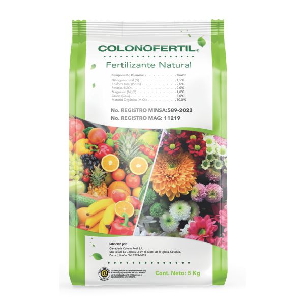 Fertilizante natural colono 5kg