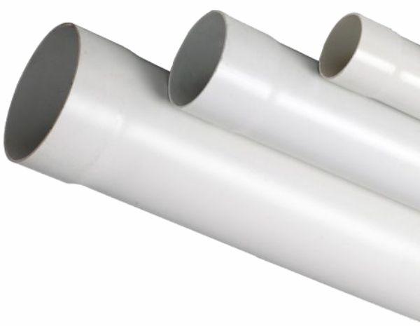 TUBO SANITARIO PLUVIAL 2 50MM 6M BLANCO PVC  