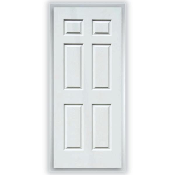 PUERTA INTERNA COLONIAL 6 TABLEROS 80X210 MADERA