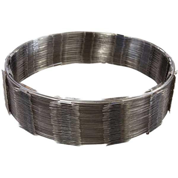 ALAMBRE NAVAJA INOXIDABLE 18X8 METROS