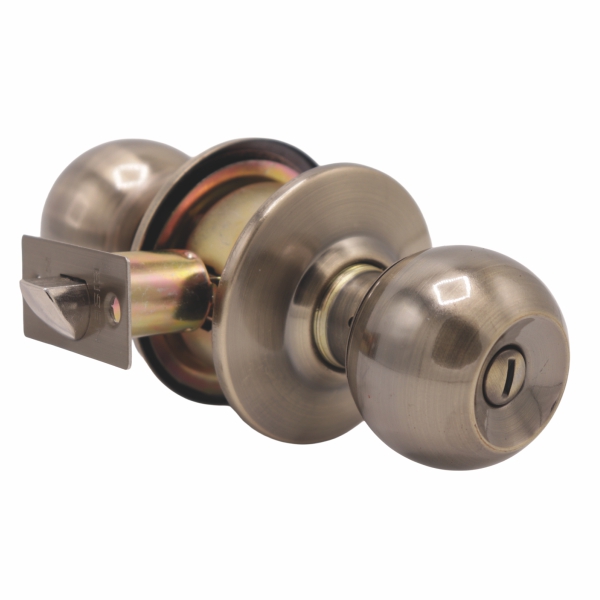 CERRADO BOLA BRONCE ANTIGUO SIN LLAVE