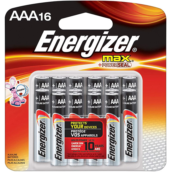 BATERÍA ALCALINA MAX AAA 16 PACK