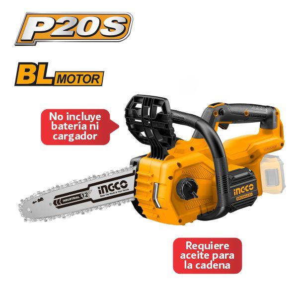 MOTOSIERRA 12´´ 20V SIN BATERÍA-CARGADOR CGSLI20128