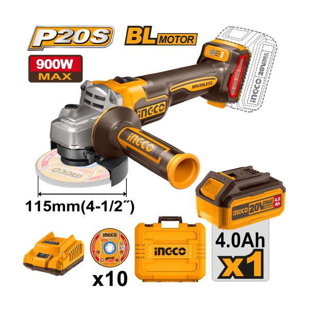 ESMERIL 4-1/2 20V 1BAT 4AMP UCAGLI211541