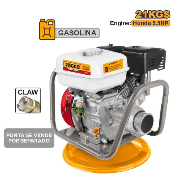 VIBRADOR CONCRETO 5.5HPTIPO GARRA GVR-1