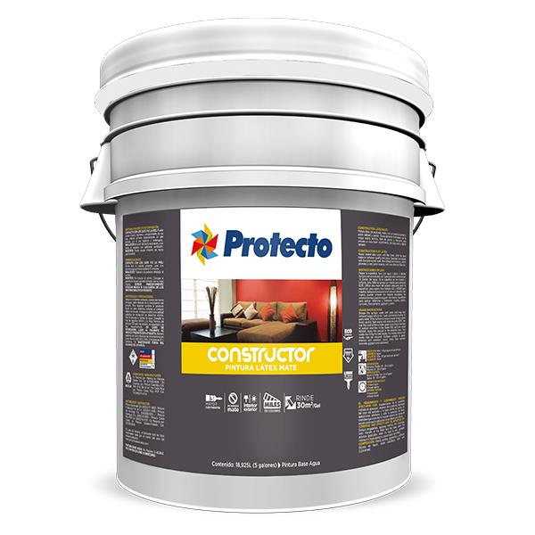 PROTECTO CONSTRUCTOR LATEX MATE BASE WHITE CANECA CUBETA (18.925L)