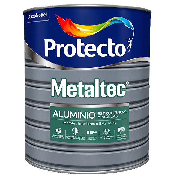 PINTURA ANTICORROSIVO ALUMINIO MALLA ESTRUCTURAL 610 1/4 GALÓN